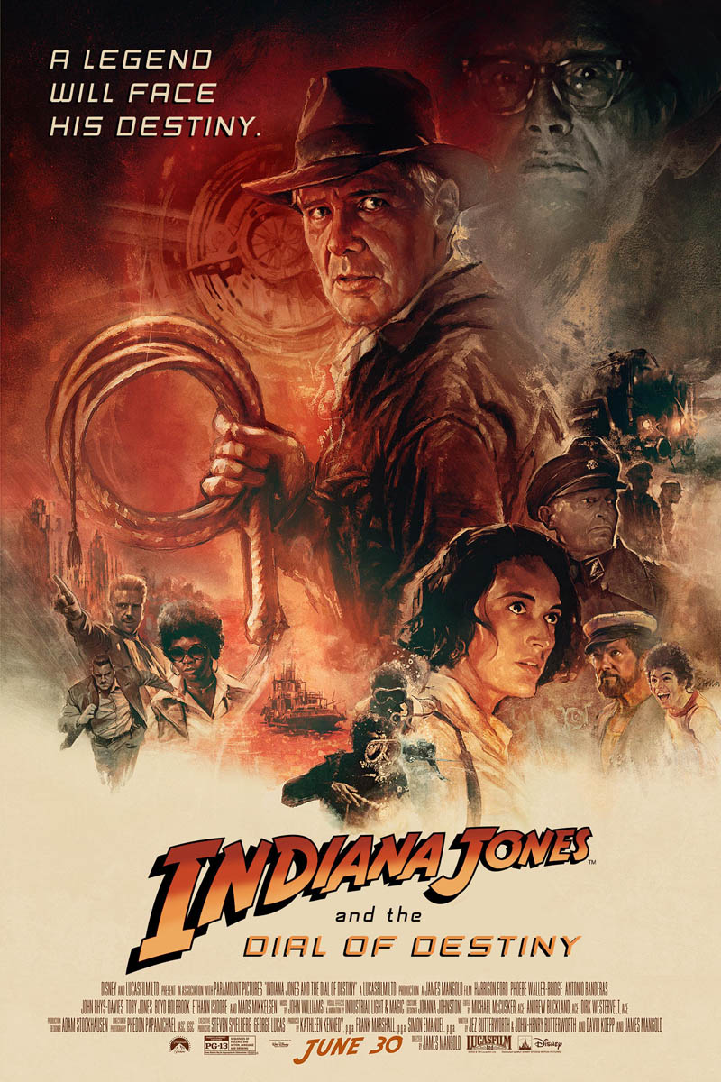 Indiana Jones and the Dial of Destiny poster